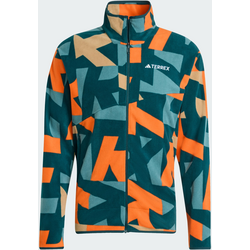 929597106101 ADIDAS Adidas Terrex Multi Printed Full-zip Fleece Jacka  Standard Small1x1