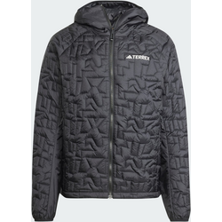 Adidas Terrex Xperior Primaloft Loose Fill Insulated Hooded Jacka - BLACK Standard Small1x1