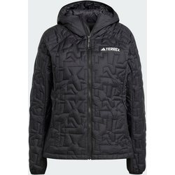 Adidas Terrex Xperior Primaloft Loose Fill Insulated Hooded Jacka - BLACK Standard Small1x1