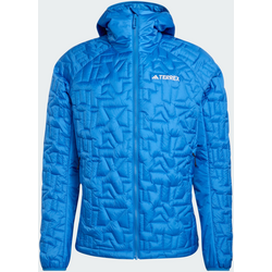 Adidas Terrex Xperior Primaloft Loose Fill Insulated Hooded Jacka - RAY BLUE Standard Small1x1