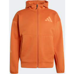 Adidas Z.n.e. Full-zip Hooded Träningsjacka - FOX ORANGE Standard Small1x1