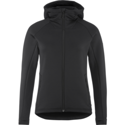Adv Explore Power Fleece Hood Jkt W - BLACK Standard Small1x1