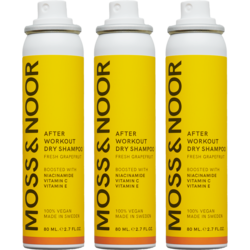 904837101101 MOSS & NOOR After Workout Dry Shampoo 3 Pack  Standard Small1x1