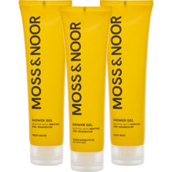 904822103101 MOSS & NOOR After Workout Shower Gel 3 Pack  Standard Small1x1