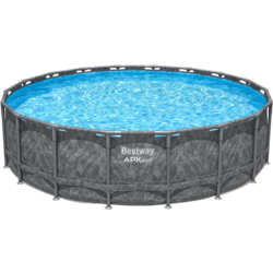 944603101101 BESTWAY Apx 365 Round Pool Set 5,49m X 1,32m  Standard Small1x1