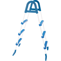 949368101101 AZURO Azuro Ladder 1.20m / 4-steps - For Pool Up To 1.22m Height  Standard Small1x1