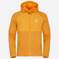 BN101 Mid Layer Fleece Hoodie Men - YELLOW Standard Small1x1