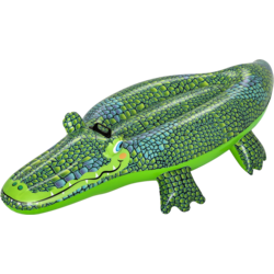 944708101101 BESTWAY Badmadrass Buddy Crocodile Ride-on 1.52m X 71cm  Standard Small1x1