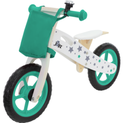 Balanscykel För Barn Från 2 År Green Joyz - GREEN, WHITE Standard Small1x1