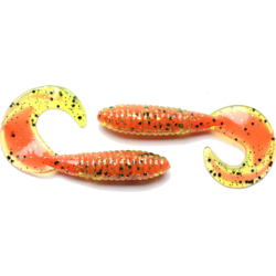947191101101 BIG BITE BAITS Big Bite Baits Fat Grub Tomato Core 8 Cm, 10-pack  Standard Small1x1