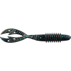 950176101101 BIG BITE BAITS Big Bite Baits Kamikaze Swimon Black Blue Flake 9cm, 7-pack  Standard Small1x1