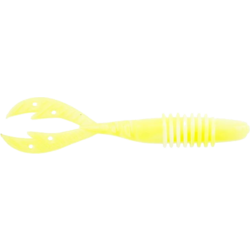 950163101101 BIG BITE BAITS Big Bite Baits Kamikaze Swimon Chartreuse/white Swirl 9cm, 7-pack  Standard Small1x1