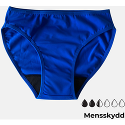 923196102101 COMFYDENCE Bikinitrosa Med Mensskydd - Sunshine- Jr  Standard Small1x1