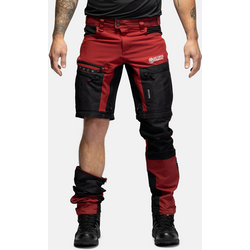 Bn005 Zip Off Outdoor Pants Men - RED Standard Small1x1