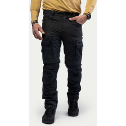 Bn009 Zip-off Outdoor Pants Men's - OFF BLACK Standard Small1x1