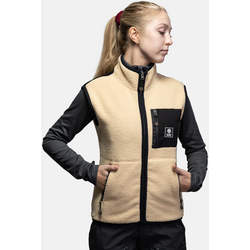 Bn306 Pile Vest Women - BEIGE Standard Small1x1
