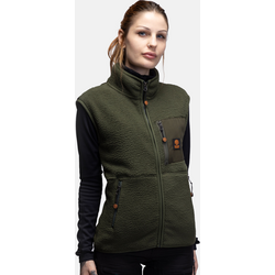 Bn306 Pile Vest Women - DEEP FOREST Standard Small1x1