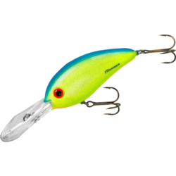 928916101101 BOMBER LURES Bomber Deep Fat Free Shad 21g 8cm - Chrt/bl Sparkle  Standard Small1x1