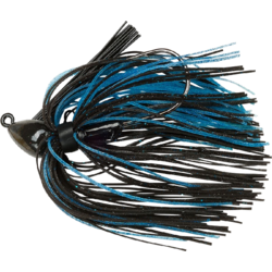 949915101101 BOOYAH Booyah Baby Boo Jig 9g - Black Black Blue  Standard Small1x1