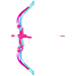 955175101101 B2X Bow With Arrows And Target Set Pink  Standard Small1x1