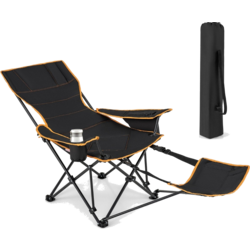 950544101101 B2X Camping Chair With Removable Footrest  Drink Holder  Cooler Bag. Folding Fishing Chair  Standard Small1x1