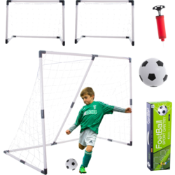 951602101101 B2X Children's Football Goal 2in1 143x110x70cm  Standard Small1x1