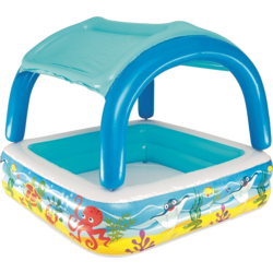 950719101101 B2X Children's Pool With Roof 140 X 140 X 114 Cm Bestway 52192  Standard Small1x1