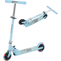 954928101101 B2X Children's Scooter With Led Wheels And Foldable Handlebars, Height Adjustable, Children's Scooter, L  Standard Small1x1