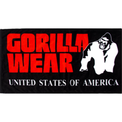 922307101101 GORILLA WEAR Classic Gym Towel  Standard Small1x1