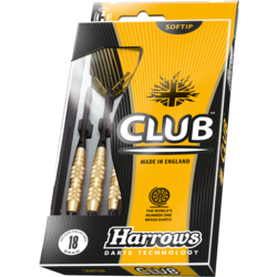 941013101101 HARROWS Club Brass, Soft Tip 941013101101 HARROWS Club Brass, Soft Tip Standard Small1x1