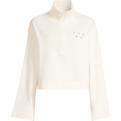 Comfy Half Zip Sweater - OFF WHITE Standard Small1x1