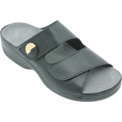 953620101101 EMBLA Damsandal Black - Ergoflex  Standard Small1x1