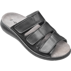 950108101101 EMBLA Damsandal Svart Med Elastisk Insida - Ergoflex  Standard Small1x1