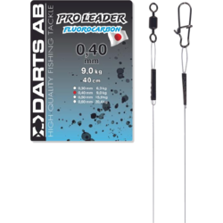 926814101101 DARTS Darts Pro Leader Fluorocarbon 0,50mm  Standard Small1x1