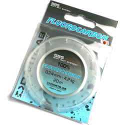 928602101101 DARTS SBS Darts Sbs Fluorocarbon 20m 0,54mm 15,9kg  Standard Small1x1