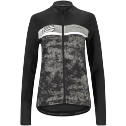 Dharma Cycling Jersey - SVART OCH GRÅ Standard Small1x1