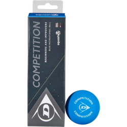 943618101101 DUNLOP Dunlop Competition Racketball-bollar 3-pack  Standard Small1x1
