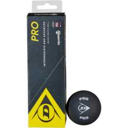 943616101101 DUNLOP Dunlop Pro Racketball-bollar 3-pack  Standard Small1x1