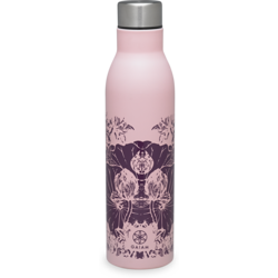 948117101101 GAIAM Easy-grip Water Bottle 25oz/740ml Ow Stainless Steel Floral  Standard Small1x1