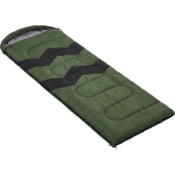 Ecd Germany Sleeping Bag Adult For Camping 210cm, Khaki Camping Lightweight Blanket, Warm 3 Season - KHAKI Standard Small1x1
