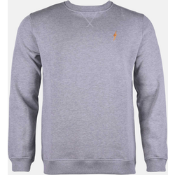 Essential Fleece Crew - HEATHER GREY Standard Small1x1