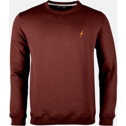 Essential Fleece Crew - RUBY WINE Standard Small1x1