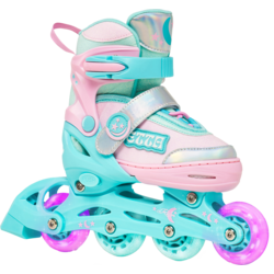 Etta (front And Rear Led Wheels) - ROSA/MINT/BLÅ Standard Small1x1