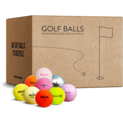 943364101101 OUT OF BOUNDS Färgade Golfbollar 50-pack  Standard Small1x1