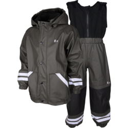 Fagerhult Rain Set Fleece - ANTHRACITE Standard Small1x1