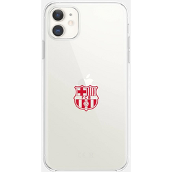 946447101101 PHONECASES3D Fc Barcelona Official Transparent Phone Case Red Crest  Standard Small1x1
