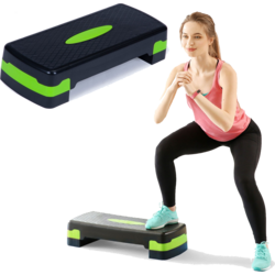 954201101101 B2X Fitness Step Aerobic Exercise 2 Steps Platform  Standard Small1x1