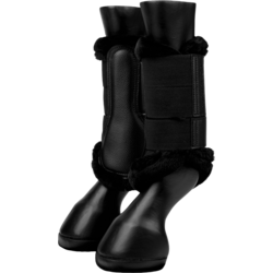 925756102101 LEMIEUX Fleece Edged Mesh Brushing Boots  Standard Small1x1