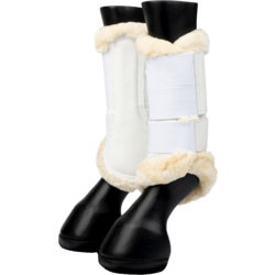925756101101 LEMIEUX Fleece Edged Mesh Brushing Boots  Standard Small1x1