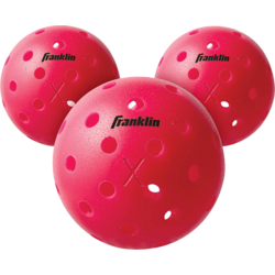 944757101101 FRANKLIN Franklin X-40 Outdoor Rosa Pickleball Bollar - 3 Pack  Standard Small1x1